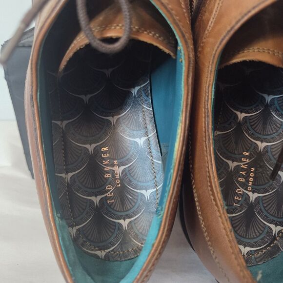 Ted Baker FUAMIN Cap Toe Brown Leather Oxford Shoe Size: 9.5US, 42.5EU, 8.5UK main image 7
